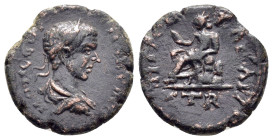 CAPPADOCIA. Caesarea. Diadumenian.(Caesar, 217-218). Ae. 

Obv : 

Rev : 

Condition : Good very fine. 

Weight : 3.9 gr
Diameter : 18 mm