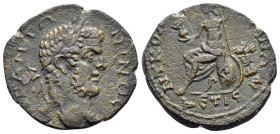 CAPPADOCIA. Tyana. Caracalla (198-217). Ae. 

Obv : 

Rev : 

Condition : Good very fine. 

Weight : 11.7 gr
Diameter : 27 mm