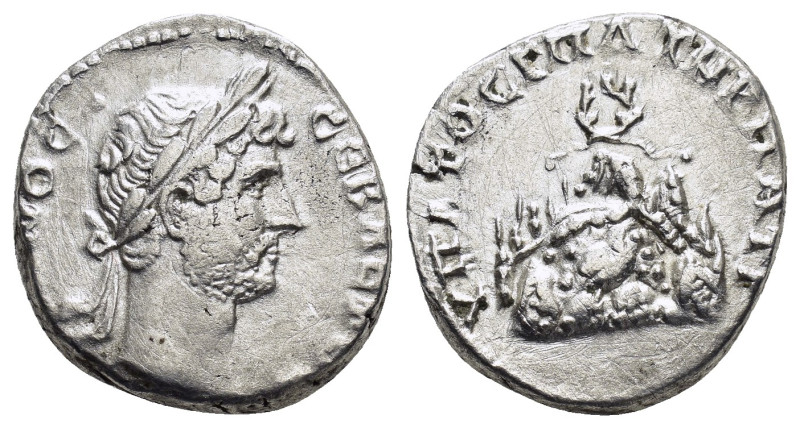 CAPPADOCIA. Caesarea. Hadrian (117-138). Didrachm.

Obv : ΑΔΡΙΑΝΟϹ ϹΕΒΑϹΤΟϹ.
Lau...