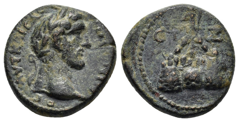 CAPPADOCIA. Caesarea. Antoninus Pius (138–161). Ae. 

Obv : ΑΝΤΩΝΙΝΟϹ ϹƐΒΑϹΤΟϹ.
...