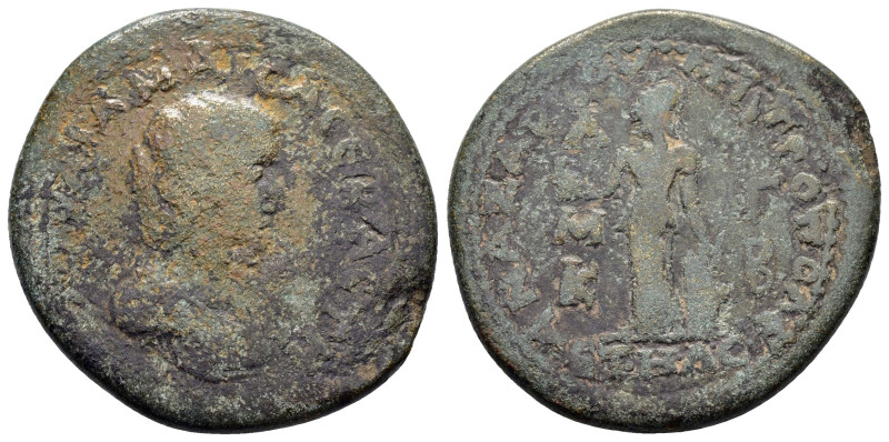 CILICIA. Anazarbus. Julia Maesa (Augusta, 218-224/5). Ae.

Obv : 

Rev : 

Condi...