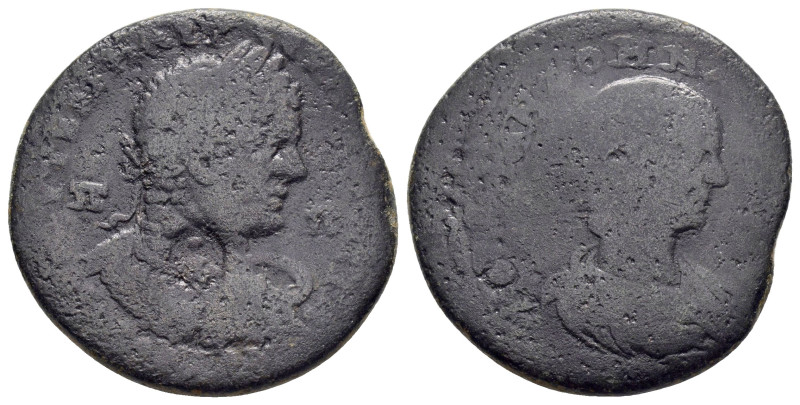 CILICIA. Pompeiopolis. Caracalla.(198-217). Ae. 

Obv : AVT KAI M AVP CEVHPOC AN...