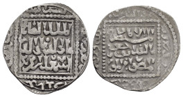 CRUSADERS.Imitations of Islamic Dirhams.(1239-1245).Dirham.

Obv : Arabic legend.

Rev : Arabic legend.
Miles, Beirut 1974p. 393- type IA1.

Condition...