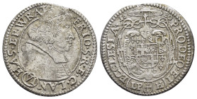 POLAND.Frederick of Hesse.(1671-1682). 15 Cutters.1680.

Obv : 

Rev : 

Condition : Good very fine. 

Weight : 2.8 gr
Diameter : 24 mm