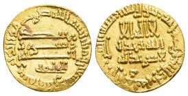 ABBASID.al-Mansur.(754-775).AH 144.AV Dinar.

Obv : Arabic legend.

Rev : Arabic legend.
Album 212.

Condition : Good very fine. 

Weight : 4.2 gr
Dia...