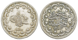 ISLAMIC.Ottoman Empire.Abdul Majid.(1839-1861).1255 AH.Qustantiniya.20 Qurush.

Obv : Tugra.

Rev : Legend.

Condition : Good very fine. 

Weight : 23...