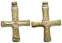 BYZANTINE EMPIRE.Cross.(8th-10th century).Ae.

Weight : 52.04 gr
Diameter : 74 mm