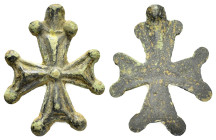 BYZANTINE EMPIRE.Cross.(8th-10th century).Ae.

Weight : 20.3 gr
Diameter : 50 mm