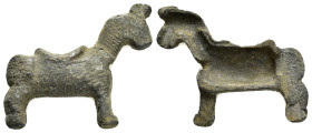 ANCIENT ISLAMIC BRONZE LOCK.(11th-12th century).Ae.

Weight : 14.8 gr
Diameter : 42 mm