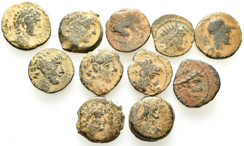 ANCIENT BRONZE COINS.SOLD AS SEEN.NO RETURN.