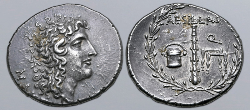 Macedon under Roman Rule AR Tetradrachm. Circa 95-70 BC. Aesillas, quaestor. Hea...