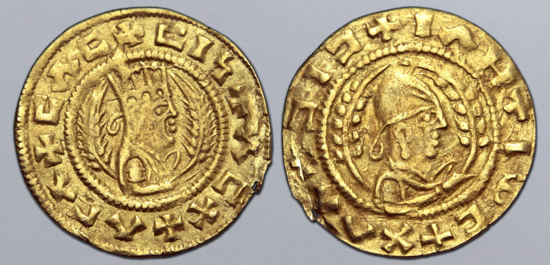 Kingdom of Axum, Eon (Noe) AV Unit. Circa AD 410-450. ⧾ ΛCX ⧾ ΛCΛ ⧾ CΛC ⧾ CIN (i...