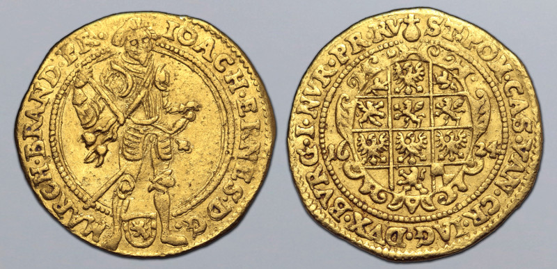 German States, Brandenburg-Ansbach (Margraviate). Joachim Ernst AV Ducat. Fürth ...