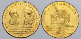 German States, Brandenburg-Ansbach (Margraviate). Christian Friedrich Karl Alexander AV Ducat. Commemorating the reunification of Ansbach and Bayreuth...