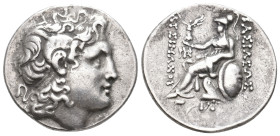 KINGS OF THRACE, Lysimachos (305-281 BC.) Byzantion. AR Tetradrachm.16.94g 29.5m