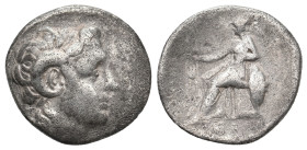 KINGS OF THRACE, Lysimachos. (Circa 305-281 BC.) AR Drachm. 4g 19.2m