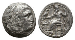KINGS OF MACEDON, Alexander III 'the Great' (336-323 BC). AR Drachm. 3.75g 17.6m