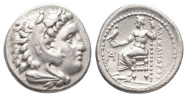 KINGS OF MACEDON, Alexander III 'the Great' (336-323 BC). AR Drachm. 4.20g 16.60m
