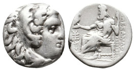 KINGS OF MACEDON, Alexander III 'the Great' (336-323 BC). AR Drachm. 4.21g 15.90m