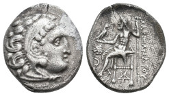 KINGS OF MACEDON, Alexander III 'the Great' (336-323 BC). AR Drachm. 3.86g 18.9m