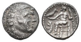 KINGS OF MACEDON, Imitations of Alexander III 'the Great' (3rd-2nd centuries). AR Drachm. 3.15g 17.6m