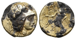 KINGS OF MACEDON, Philip III Arrhidaios. (323-317 BC). AV Fourrèe. 4.96g 18.4m
