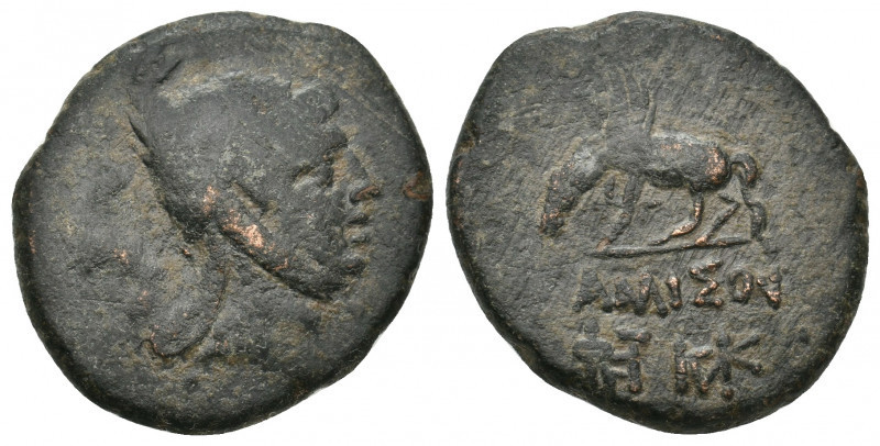 PONTOS, Amisos. Time of Mithradates VI Eupator (Circa 100-95 or 80-70 BC). AE. 1...