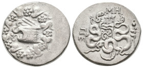 MYSIA, Pergamon. (Circa 133-67 BC.) AR Tetradrachm. Cistophoric standard. 11.86g 27.3m
