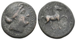 AIOLIS, Kyme. (Circa 250-190 BC) AE. 7.85g 21.7m