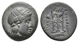 IONIA, Smyrna. (Circa 190-170 BC). AE. 2.81g 14.6m