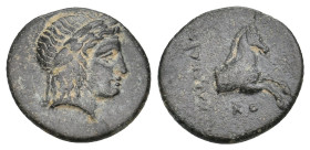 IONIA, Kolophon.(Circa 3rd century BC). AE. 2.06g 15.5m