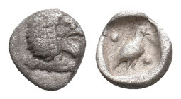 CARIA, Mylasa. (Circa 420-390 BC). AR Tetartemorion.0.29g 6m