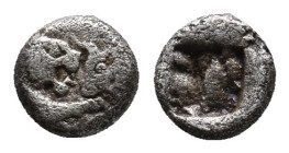 KINGS OF LYDIA, Kroisos (Circa 564/53-550/39 BC) AR 1/24 Stater. 0.40g 6.10m