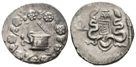 PHRYGIA, Apameia. (Circa 166-160 BC.) AR Tetradrachm. Cistophoric standard. 12.62g 25.1m