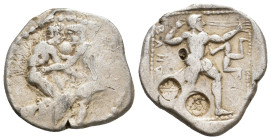 PAMPHYLIA, Aspendos. (Circa 380-325 BC). AR Stater. 10.65g 25m