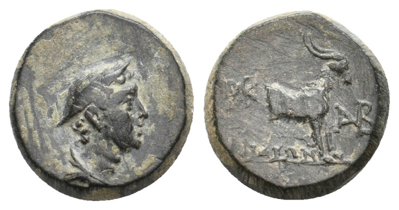 CILICIA, Aigeai (2nd-1st century BC). AE. 2.59g 13.3m