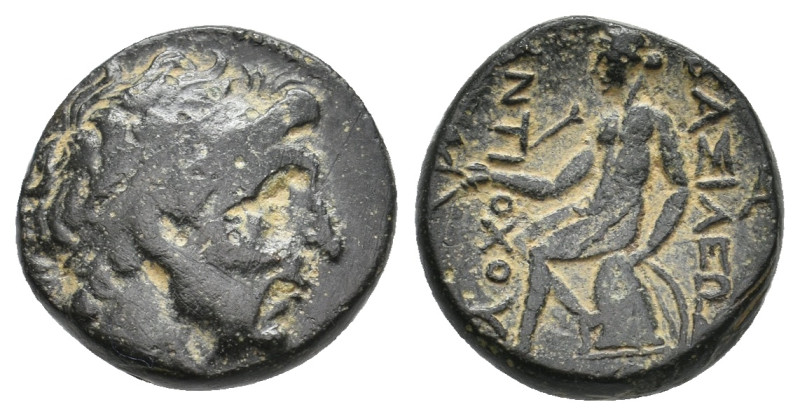 SELEUKID KINGS OF SYRIA, Antiochos I Soter (281-261 BC) AE. 3.75g 15.5m