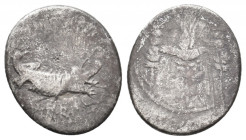 Mark Antony (32-31 BC.) AR Denarius. 2.86g 19.60m