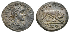 TROAS, Alexandria. Gallienus (253-268 AD.) AE. 6.22g 21.6m