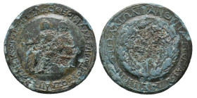 LYDIA, Sardis. Germanicus and Drusus, reign of Tiberius (14-37 AD.) AE. 12.58g 29.2m