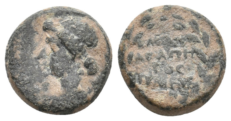 PHRYGIA, Eumenea. Julia Augusta (Livia) (Augusta, 14-29 AD) AE. 3g 14.1m