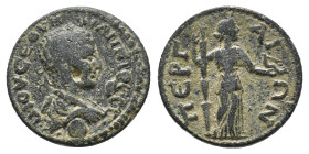 PAMPHYLIA, Perge. Philip II (244-247 AD.) AE. 7.97g 23.1m