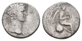 CAPPADOCIA, Caesaraea-Eusebia. Nero (54-68 AD). AR Hemidrachm. 1.5g 13.6m