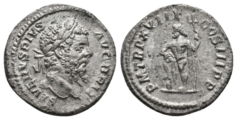 Septimius Severus (193-211 AD) AR Denarius. 2.36g 18.6m