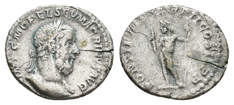 Macrinus (217-218 AD) AR Denarius. 3.19g 19.2m