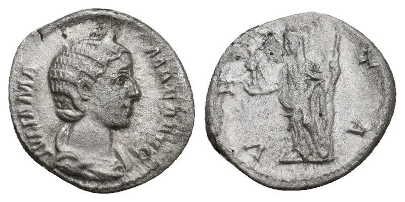 Julia Mamaea (222-235 AD) AR Denarius. 3.53g 18.1m