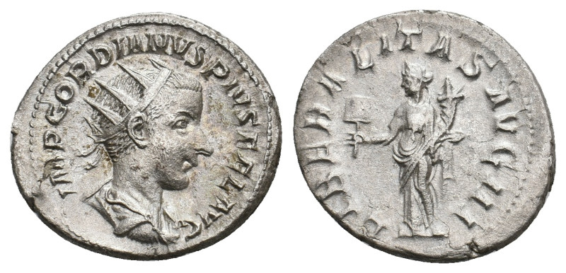 Gordian III (238-244 AD) AR Antoninianus. 4.55g 22.7m