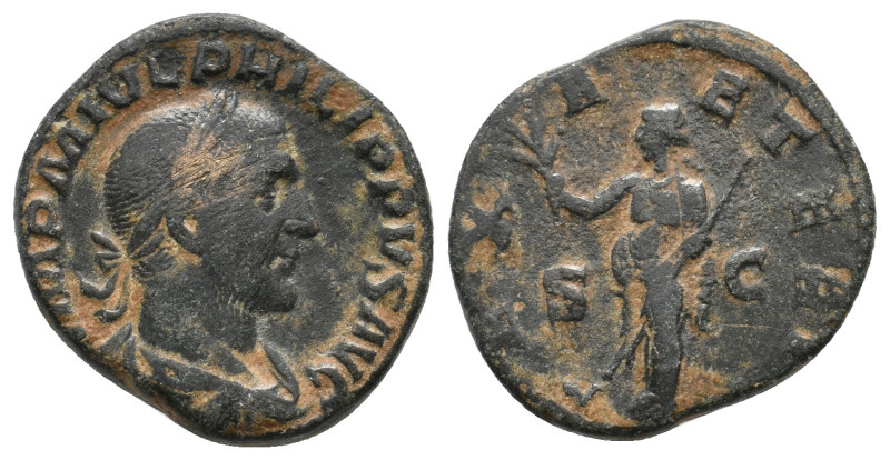 Philip I (244-249 AD) AE Sestertius. 19.07g 28.1m