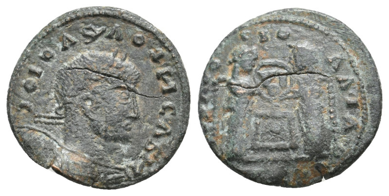 Constantine I (306-337 AD) Contemporary barbaric imitation. 2.7g 18.2m