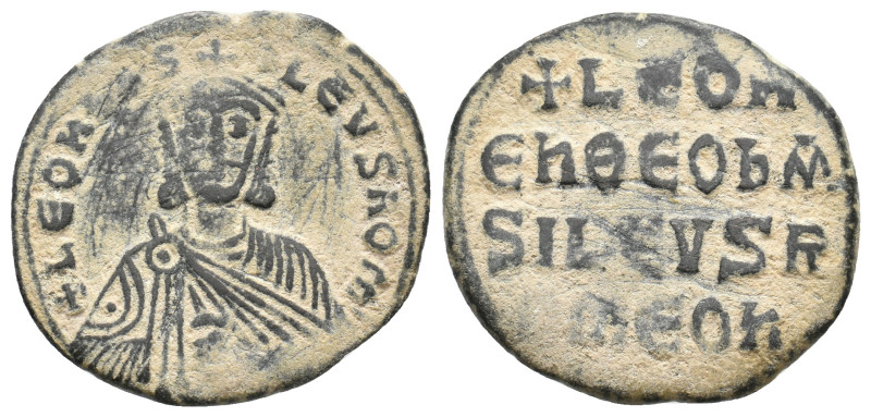 Leo VI (886-912 AD) AE. 5.74g 25.9m